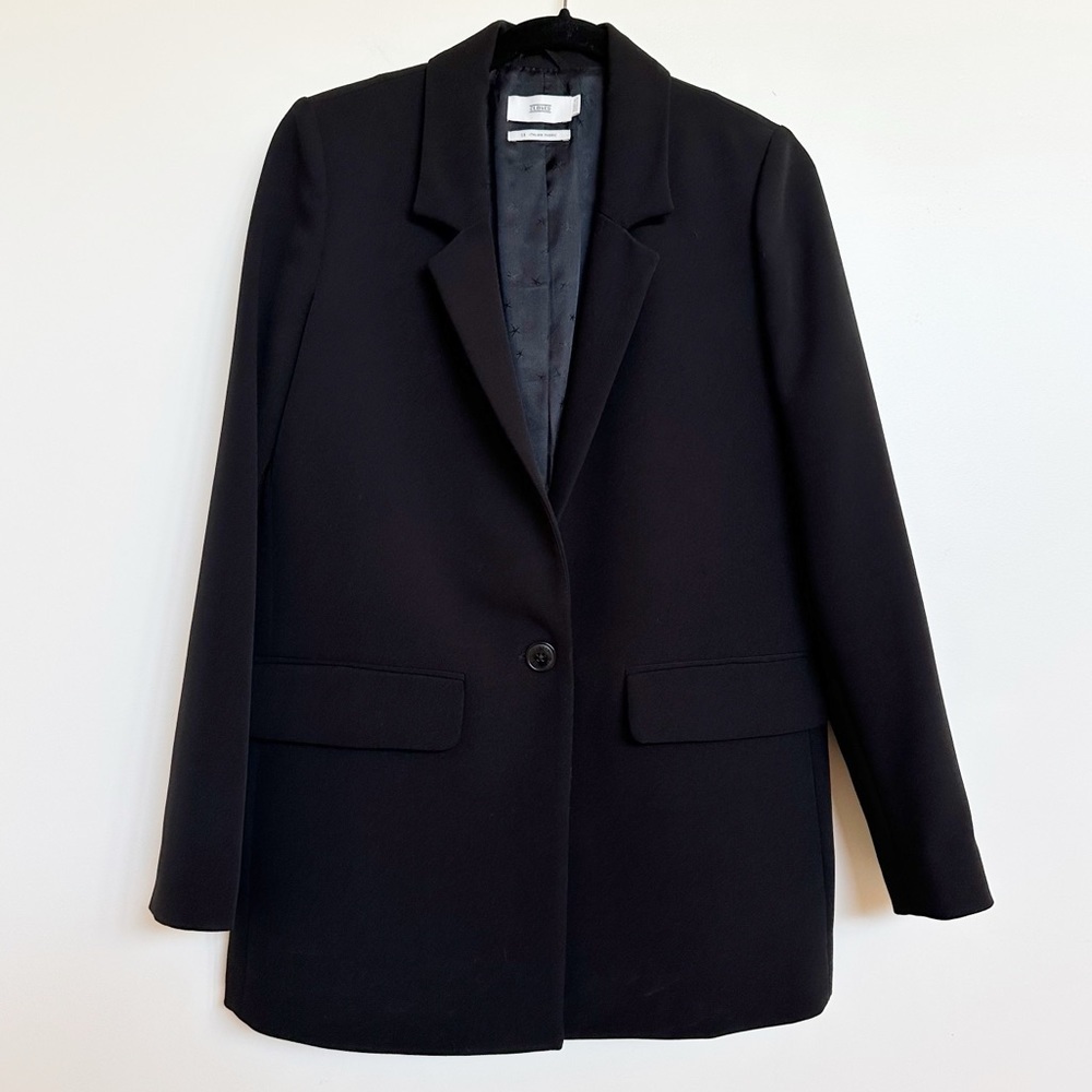 Closed Single Breasted Oversized Blazer Size Xs - image 1
